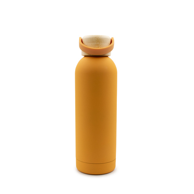 Thermal bottle - cap with foldable handle